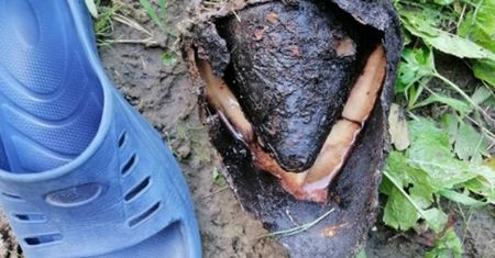 O włos od tragedii. Nad dnie rzeki dzieci znalazły niewybuch
