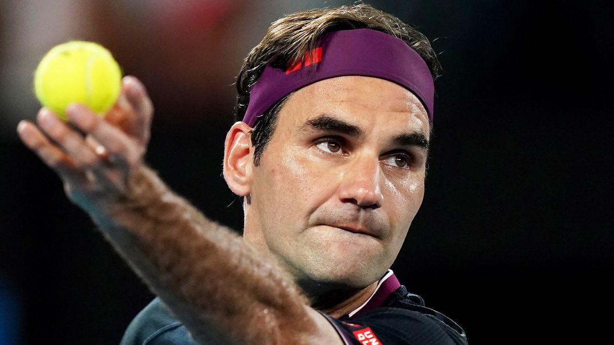 PAP/EPA / MICHAEL DODGE / Na zdjęciu: Roger Federer