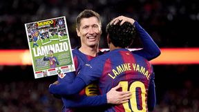 O Lewandowskim ani słowa. W Hiszpanii piszą tylko o nim. "Laminazo"