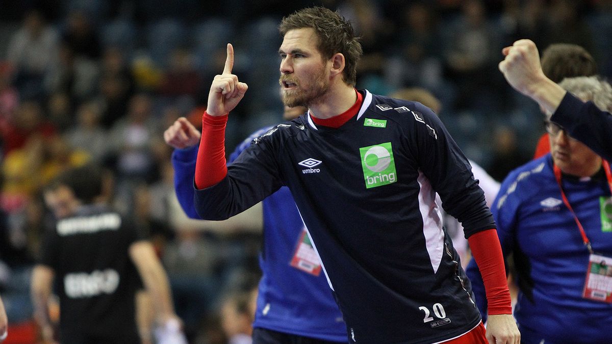 WP SportoweFakty / Leszek Stępień / Andre Lindboe reprezentował Norwegię na EHF Euro 2016