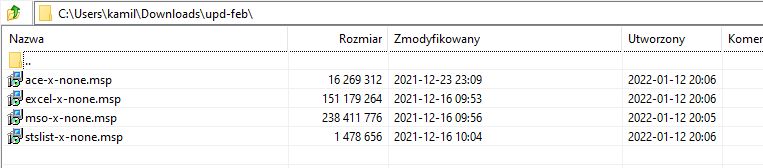 Styczeń.