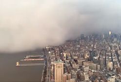 Nowy Jork pogrążony w "chmurze".  Przez miasto przeszedł śnieżny szkwał