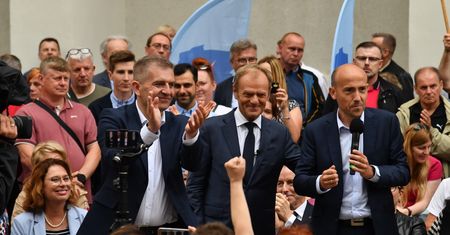 Wizyta Donalda Tuska w Szczecinie. Doszło do przepychanek i kłótni