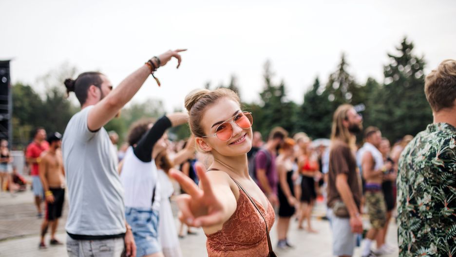 Beautiful young woman dancing at summer festival.
A beautiful young woman dancing at summer festival.
group, people, man, woman, boy, girl, males, females, adults, young, youth, event, together, celebration, joy, cool, happy, cheerful, excitement, enjoying, culture, performance, caucasian, friends, friendship, generation y, generation z, millenials, outdoors, outside, summer, festival, concert, uprising, music, casual, clothes, trendy, standing, front, view, waist up, dancing, stage, audience, beautiful, looking, camera
