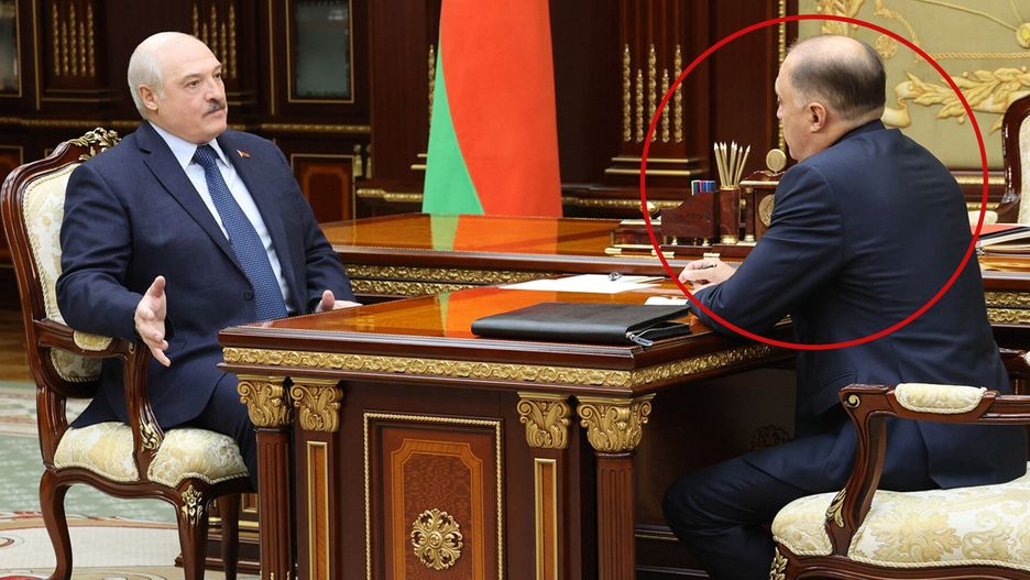 Białoruś. Gen. Aleksander Wołfowicz, sekretarz Rady Bezpieczeństwa Białorusi na spotkanie z Aleksandrem Łukaszenką