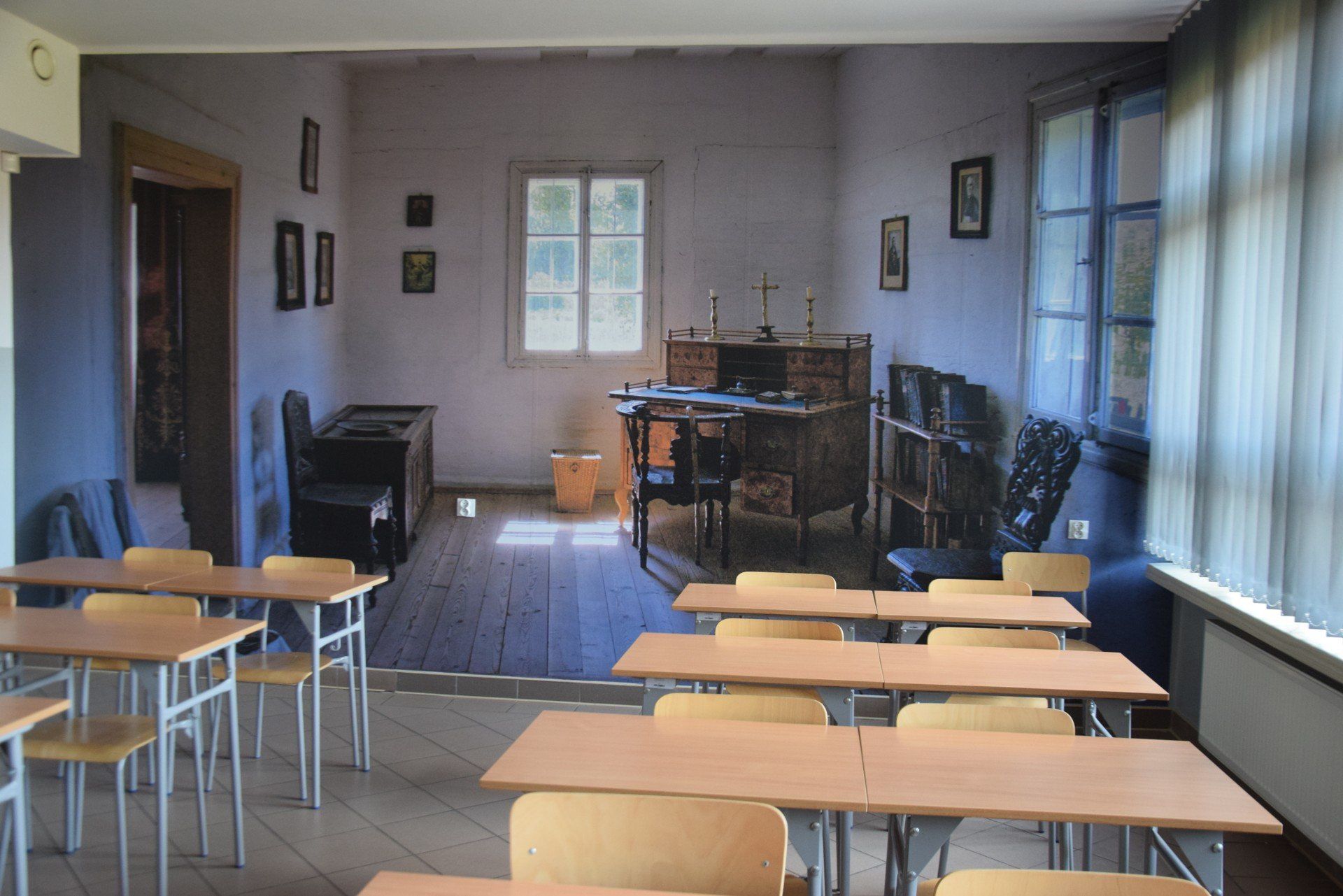 ZS 1 im. Gustawa Morcinka w Tychach. Sala języka polskiego