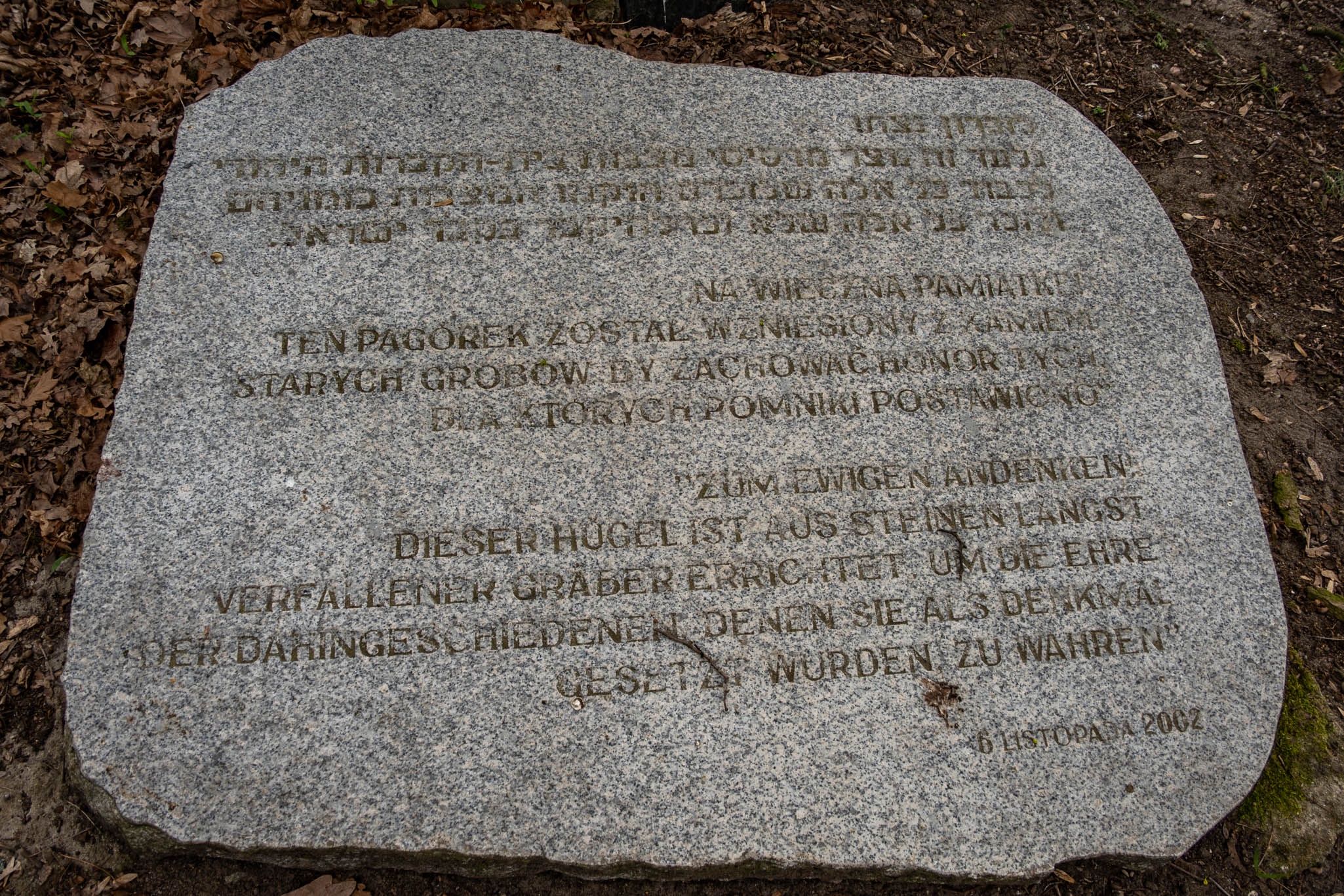Góra Żydowska w Złotowie, Żydzi, macewy, cmentarz