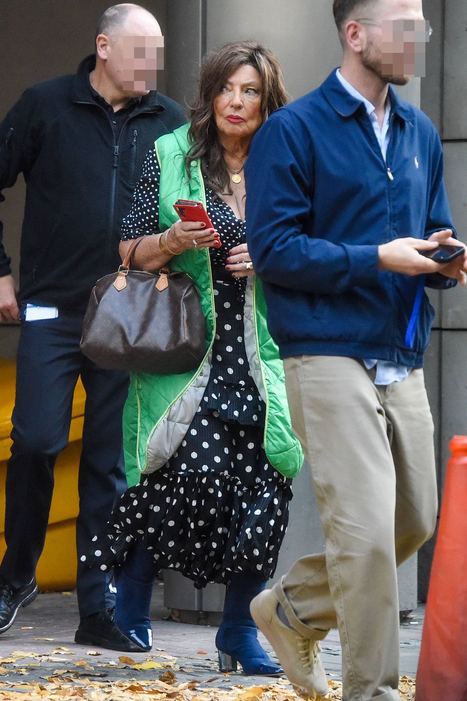 Agnieszka Fitkau-Perepeczko była widziana na ulicach Warszawy