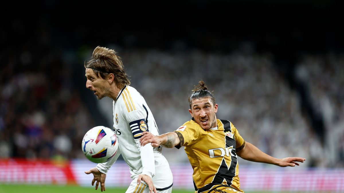 Luka Modrić w meczu z Rayo wyszedł w podstawowym składzie Realu Madryt