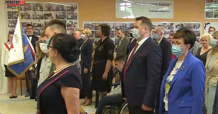 Wizyta ministra Czarnka w szkole specjalnej. Gdzie są dzieci?