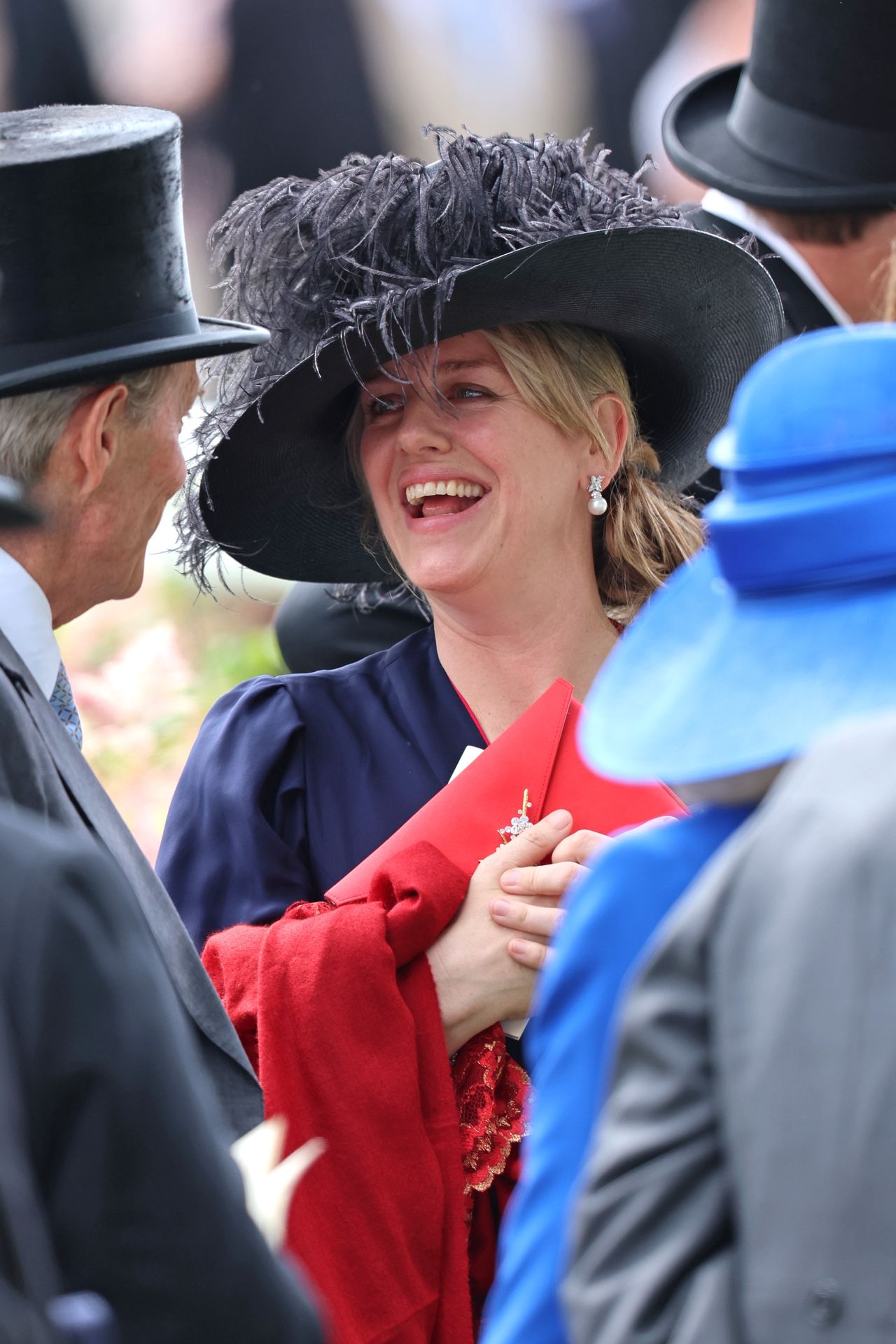 ASCOT, ENGLAND - JUNE 18: Laura Lopes attends day one of Royal Ascot 2024 at Ascot Racecourse on June 18, 2024 in Ascot, England. (Photo by Chris Jackson/Getty Images)