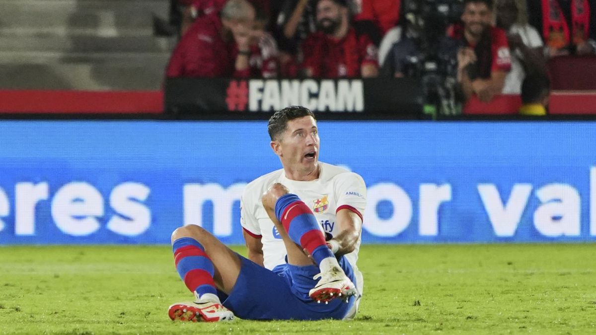 Getty Images / Rafa Babot / Na zdjęciu: Robert Lewandowski