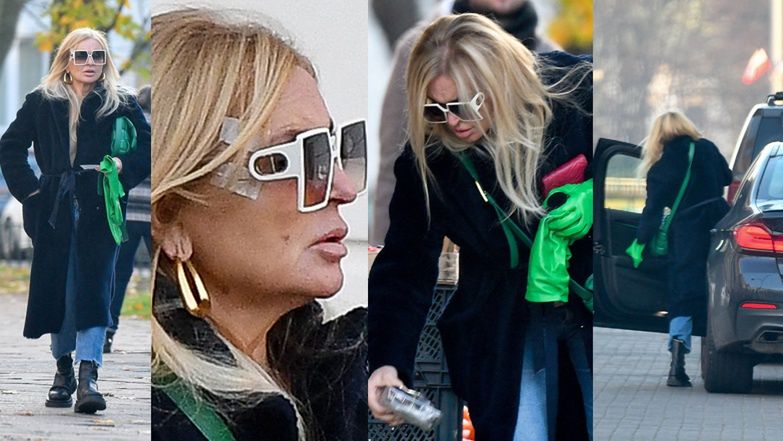 Monika Olejnik na zakupach 