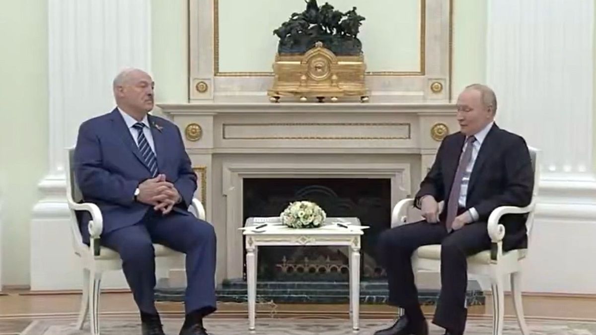 Tak Łukaszenka zwrócił się do Putina. Nagranie krąży w sieci