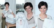 Kasia Cichopek pozuje z kocykiem dla dzieci (ZDJĘCIA)