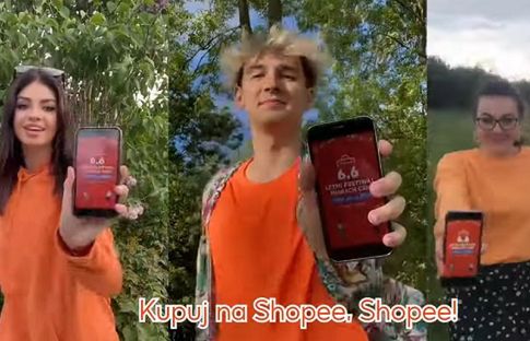 Reklama Shopee: było "Baby Shark", teraz jest "Macarena"