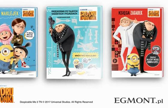 „Gru, Dru i Minionki” - nowy magazyn dla dzieci Wydawnictwa Egmont