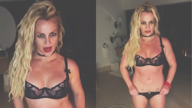 Britney Spears wywija w bieliźnie na nowym nagraniu