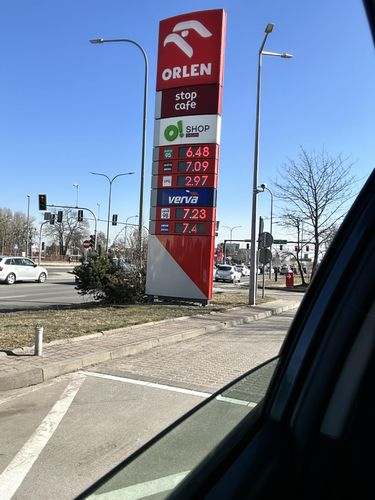 Ceny paliw na stacjach Orlen w Płocku 
06.03.2026