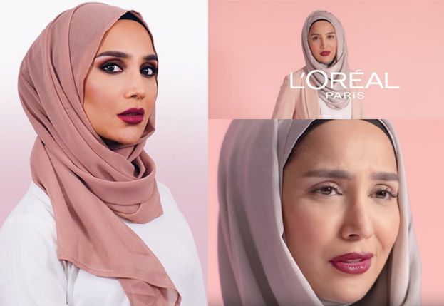 L'Oreal zatrudnił do reklamy modelkę W HIDŻABIE! "Uważa się, że muzułmanki nie dbają o wygląd"