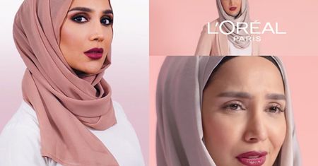 L'Oreal zatrudnił do reklamy modelkę W HIDŻABIE! "Uważa się, że muzułmanki nie dbają o wygląd"
