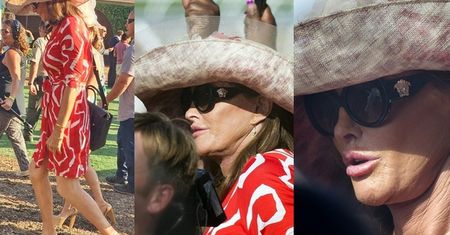 Elegancka Caitlyn Jenner na wyścigach konnych! (ZDJĘCIA)