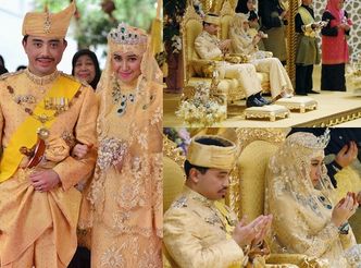 Tak wyglądał ślub przyszłego sułtana Brunei! (ZDJĘCIA)