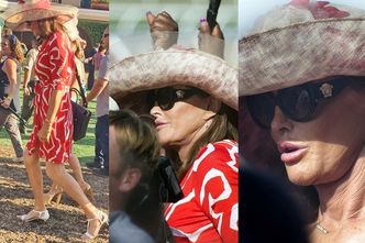 Elegancka Caitlyn Jenner na wyścigach konnych! (ZDJĘCIA)