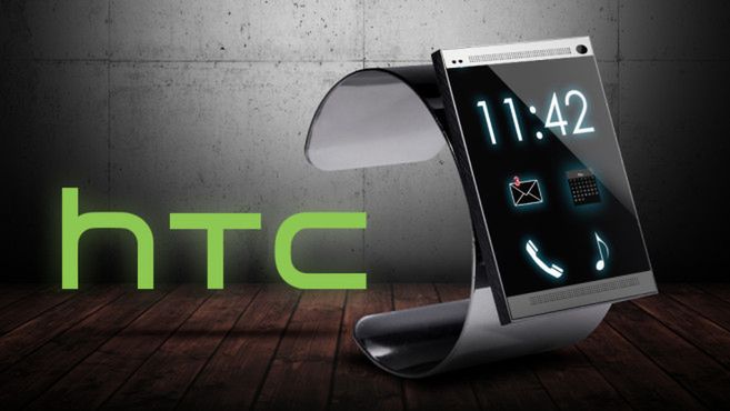 Koncept zegarka HTC
