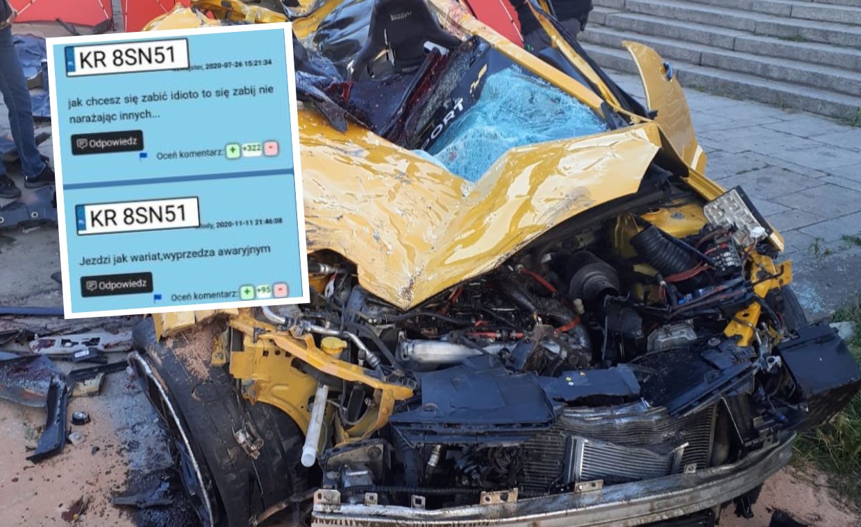  Ludzie znali żółtą megankę. Na jaw wychodzą wpisy sprzed lat