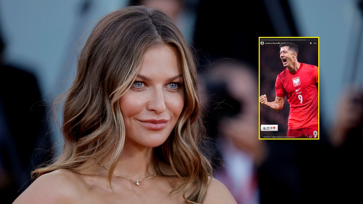 Zdjęcie okładkowe artykułu: Getty Images / John Phillips / Na zdjęciu: Anna Lewandowska. W ramce jest insta story.