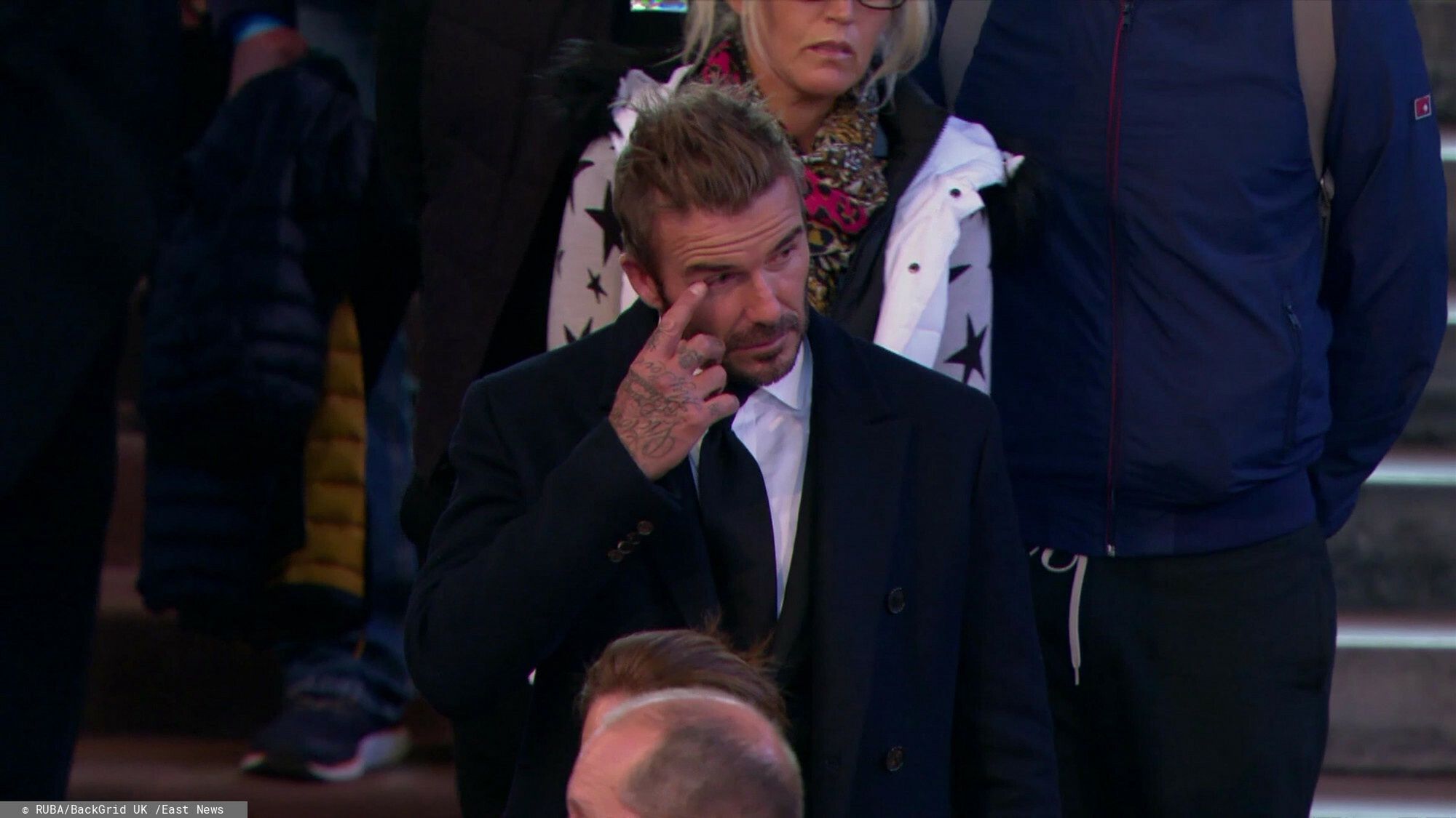 David Beckham czekał 13 godzin w kolejce do trumny królowej Elżbiety