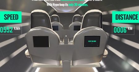 W kapsule Hyperloop może być ciasnawo