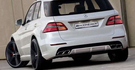 Atletyczny Mercedes Klasy M - pakiet Kicherer Impact