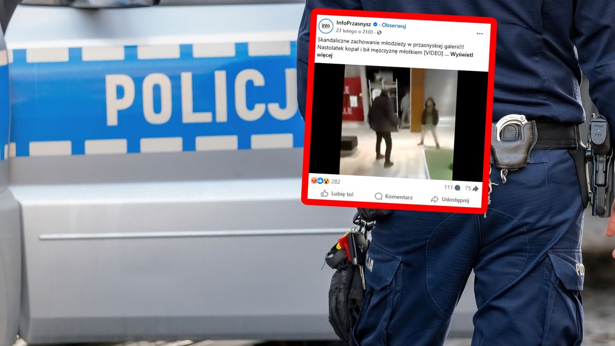 Atak na mężczyznę w galerii handlowej. Są nowe ustalenia.