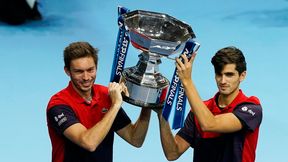 ATP Finals: perfekcyjni Pierre-Hugues Herbert i Nicolas Mahut. Triumf Francuzów bez straty seta