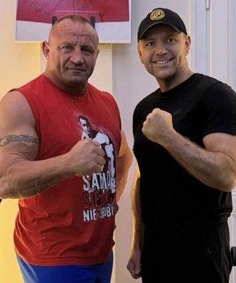 Pudzianowski pochwalił się treningiem z prezydentem