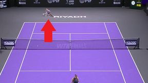 Pierwsza akcja w meczu Igi Świątek. Od razu szalone tempo [WIDEO]
