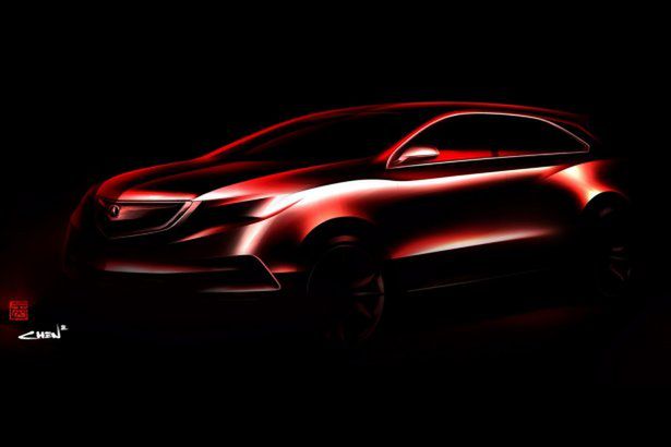 2014 Acura MDX - koncept zadebiutuje w Detroit