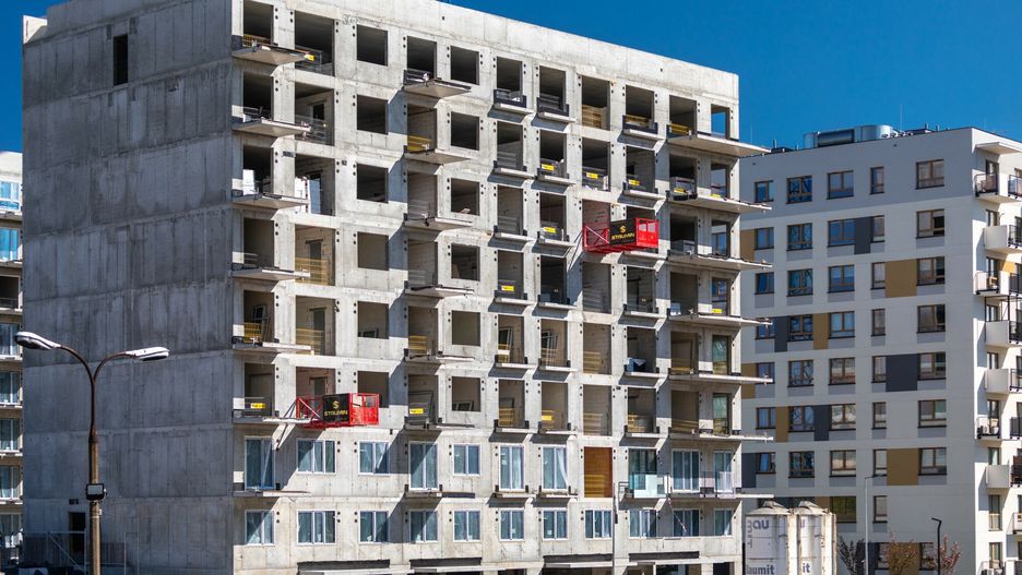 Budowa budynku mieszkalnego w Warszawie 