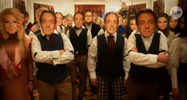 Pościg za Kubą Wojewódzkim i świat „Belle Epoque” w wiosennym spocie TVN (wideo)