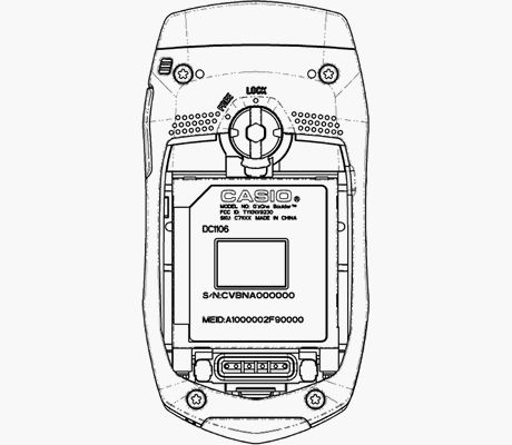 Casio szykuje ogumowany telefon G’zOne Boulder 1