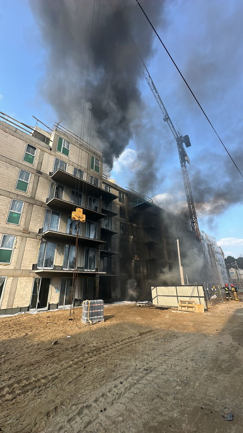 Pożar w Białołęce