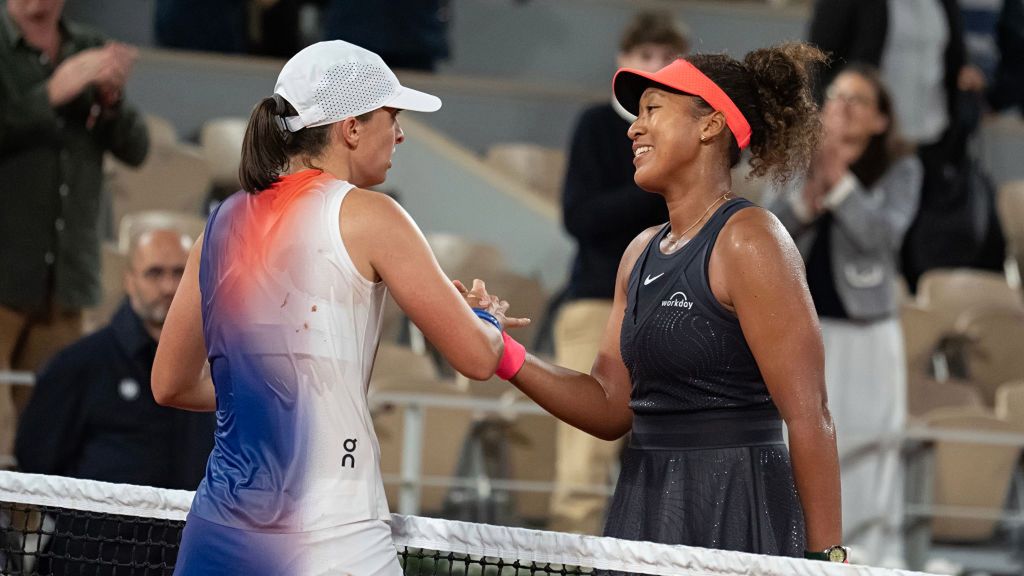 Zdjęcie okładkowe artykułu: Getty Images / Fred Mullane/ISI Photos / Na zdjęciu: Iga Świątek i Naomi Osaka