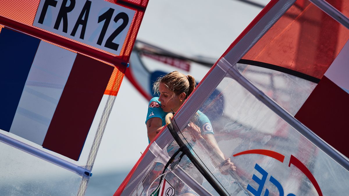 Materiały prasowe / Robert Hajduk / 2017 RS:X Windsurfing World Championships / Na zdjęciu: Zofia Klepacka w olimpijskiej klasie RS:X