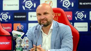 Trener Widzewa nie chce być Nostradamusem. "Tabela nie kłamie"