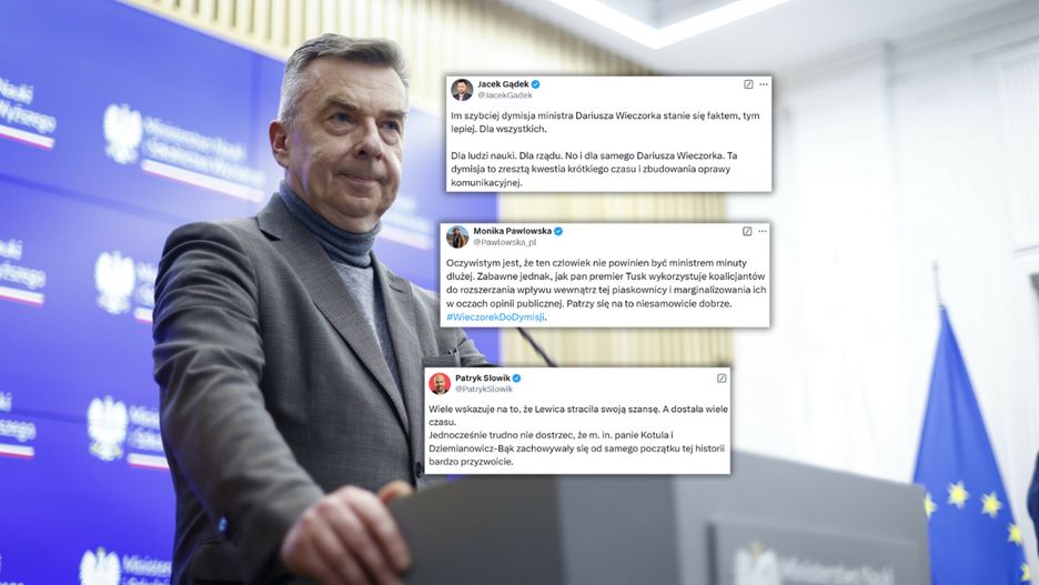 Fala komentarzy po zapowiedzi Tuska