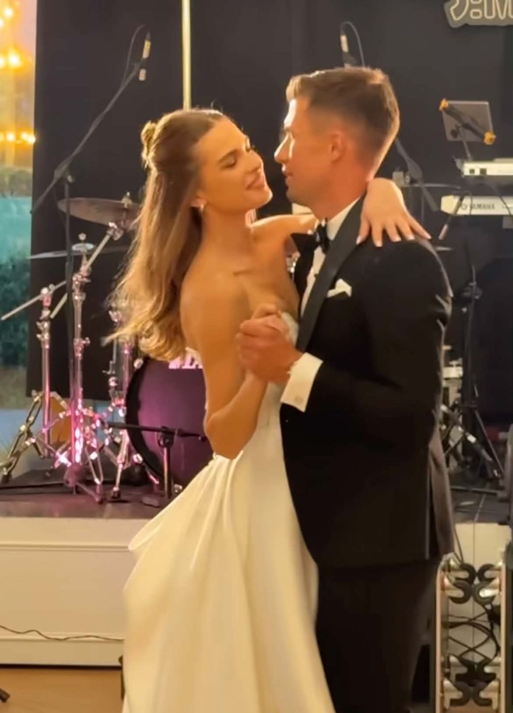 Julia Suryś, zdjęcia ze ślubu
