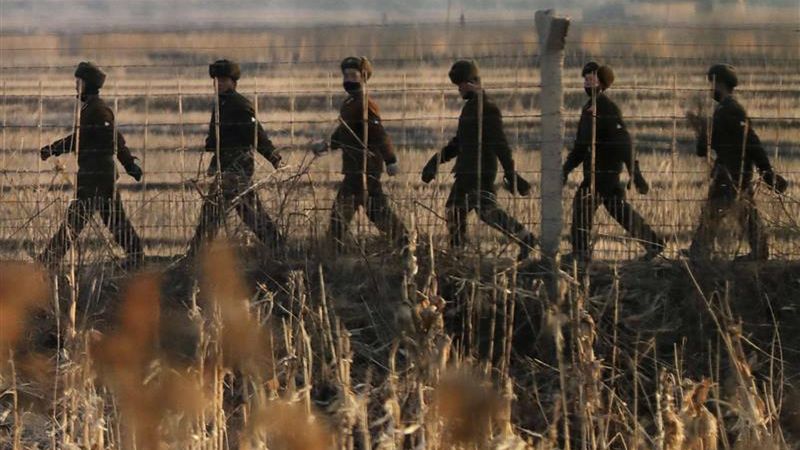 Koreańscy żołnierze na froncie