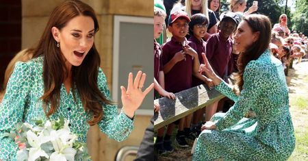 Luksusowa Kate Middleton na spotkaniu ze służbą zdrowia. Miała na sobie stylizację za ponad 11 TYSIĘCY ZŁOTYCH (ZDJĘCIA)